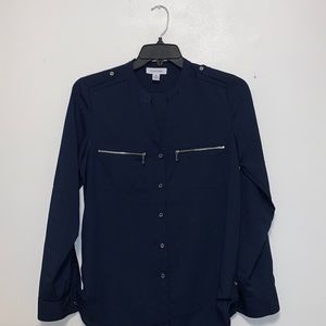 Calvin Klein button-up blouse